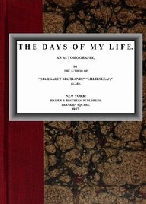 [Gutenberg 43404] • The Days of My Life: An Autobiography